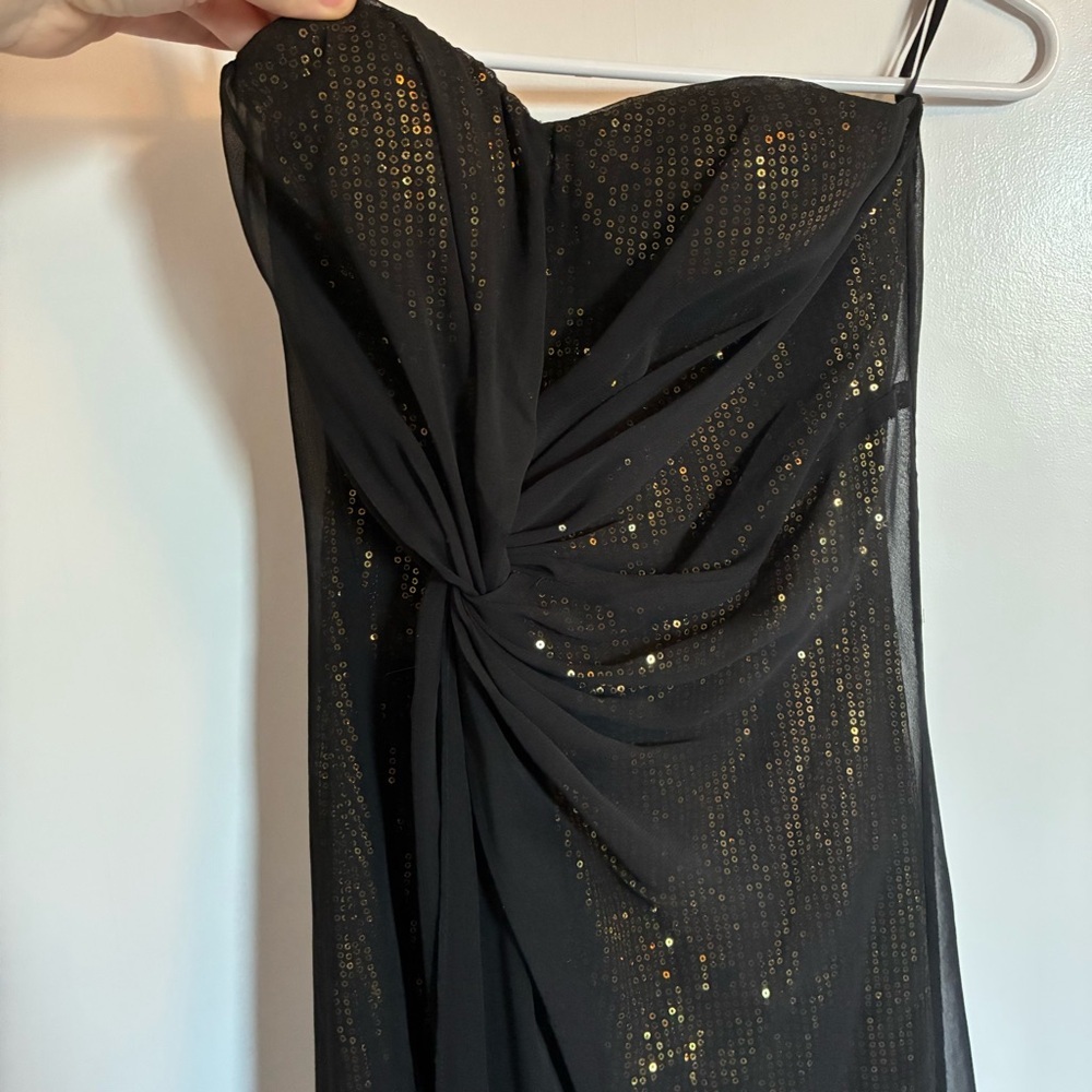 Strapless Formal Dress - Picture 4 of 12